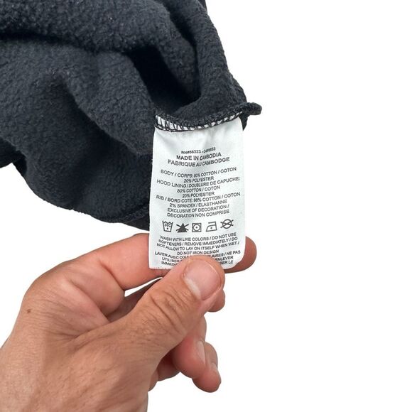 Nike SB Arch Logo Black Skate Hoodie Size Medium Pullover - Picture 4 of 5